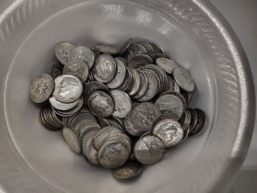 (200) silver Roosevelt dimes