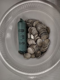 (150) silver Roosevelt dimes