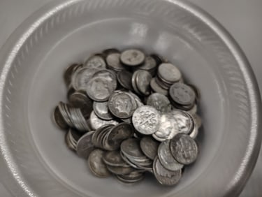 (200) silver Roosevelt dimes