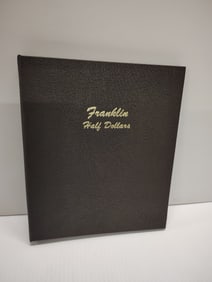 book of Franklin half dollars
