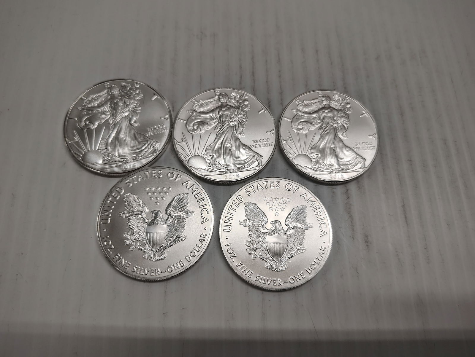 (5) silver eagles (1 of 1)