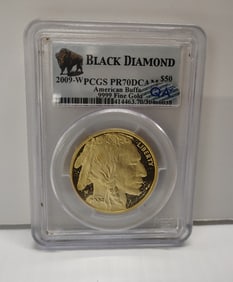 2009 $50 1 oz gold graded coin