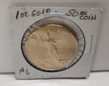 1999 $50 1 oz gold coin