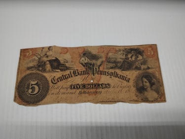 obsolete Hollidaysburg note