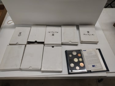 (8) British Royal mint sets