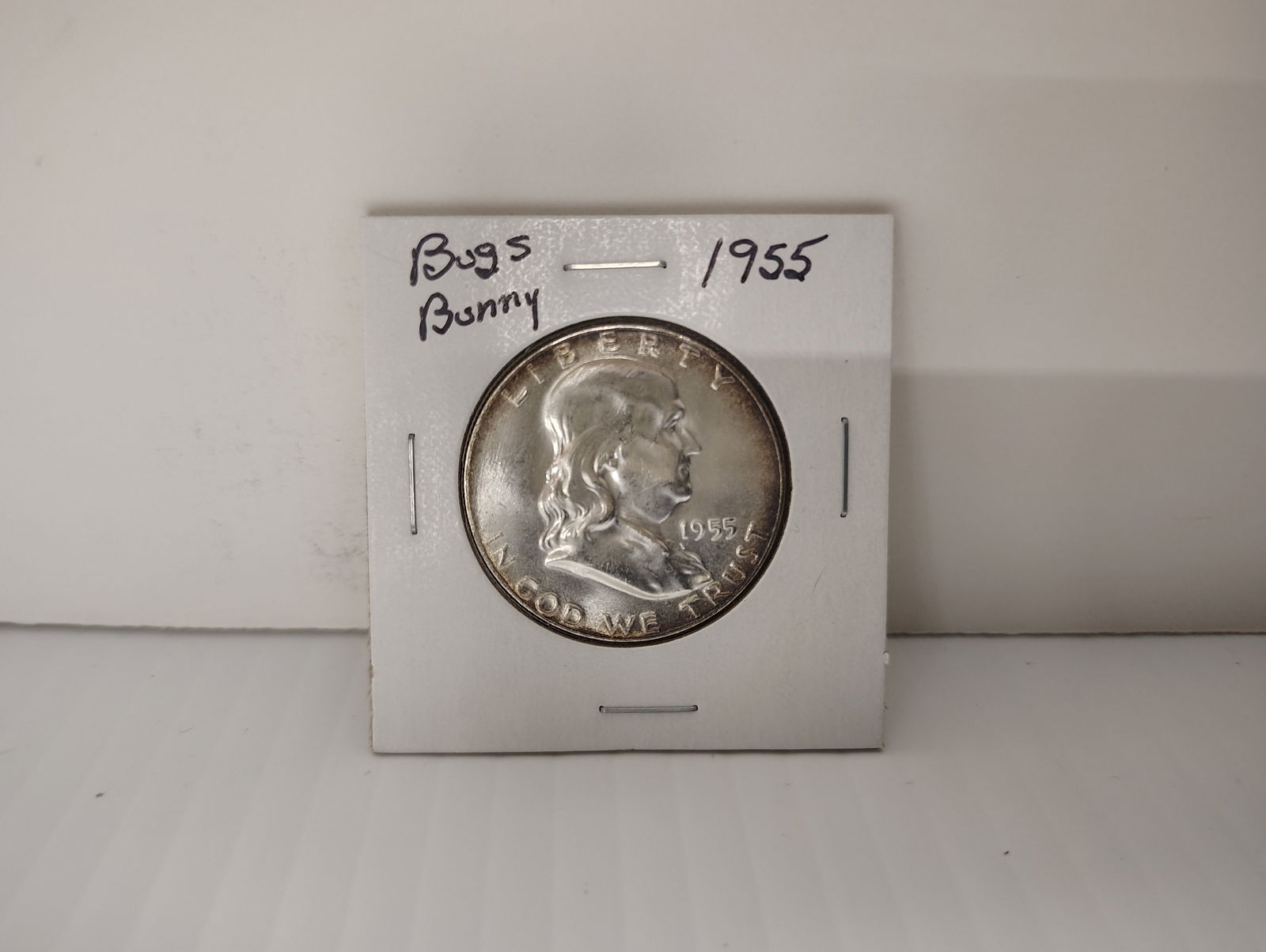 1955 Bugs Bunny Franklin half dollar (1 of 2)