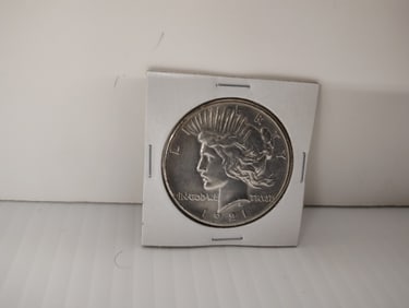 1921 peace dollar
