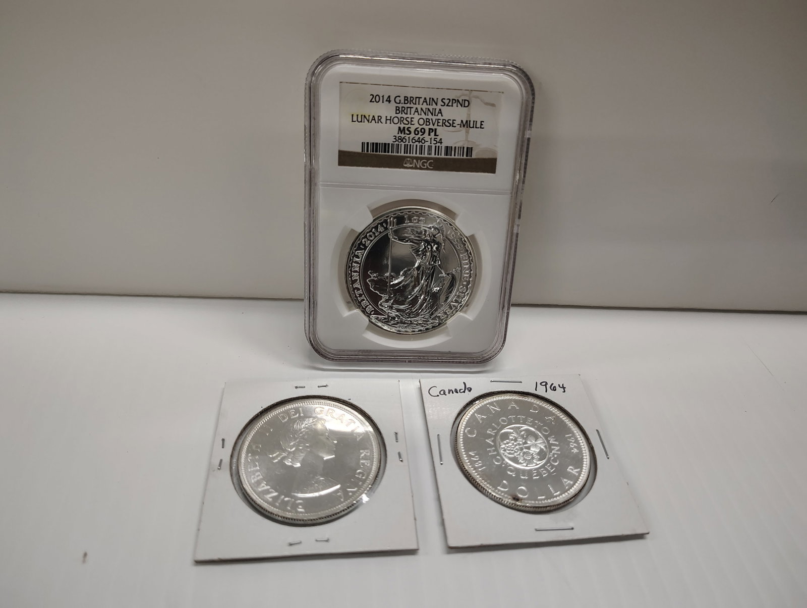 foreign silver coins: 2014 1964 1964
