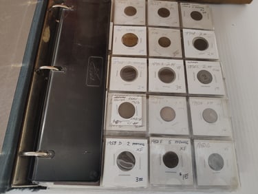 album of foreign coins