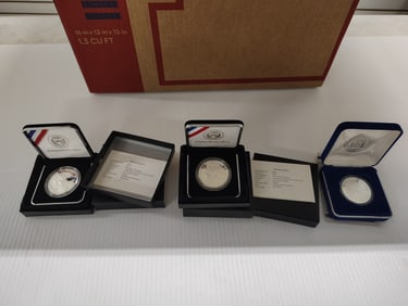 (2) star sprangled banner coins