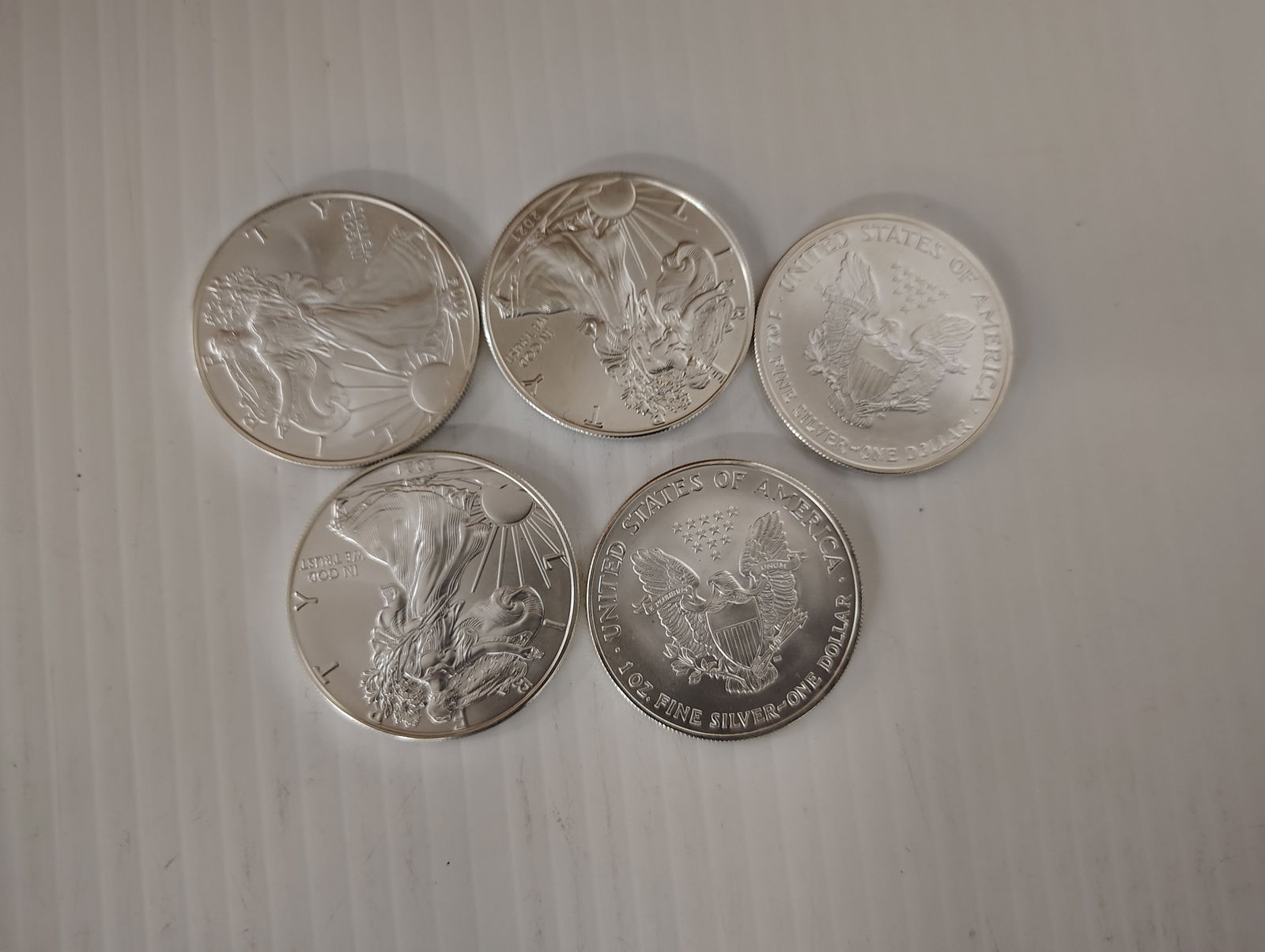 (5) silver eagles (1 of 1)