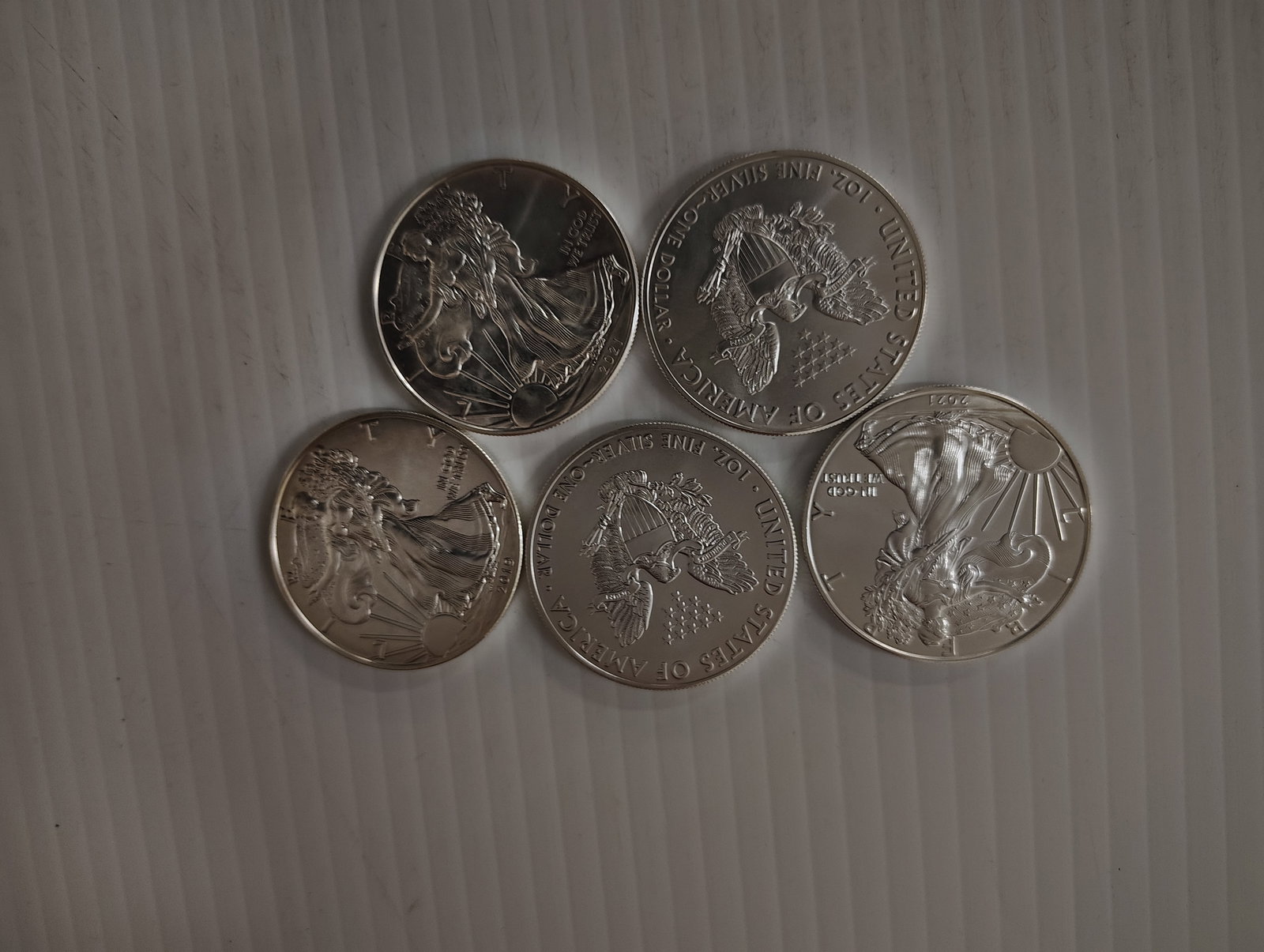 (5) silver eagles (1 of 1)