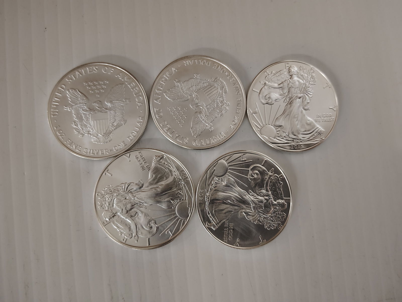 (5) silver eagles (1 of 1)