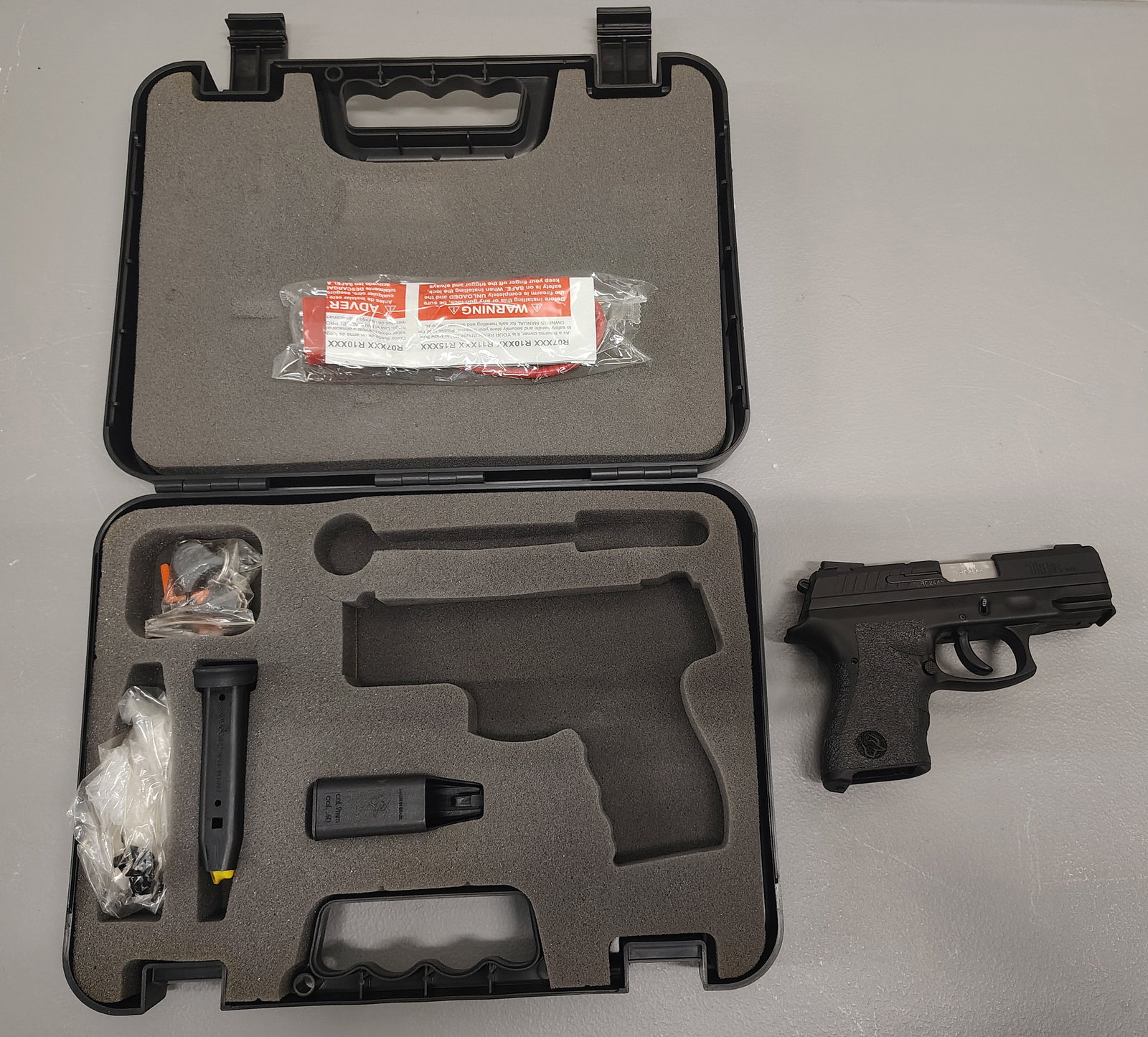 Gun: taurus TH9C031 9mm serial number:TLR02465