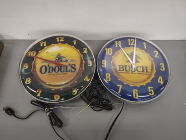Beer clocks