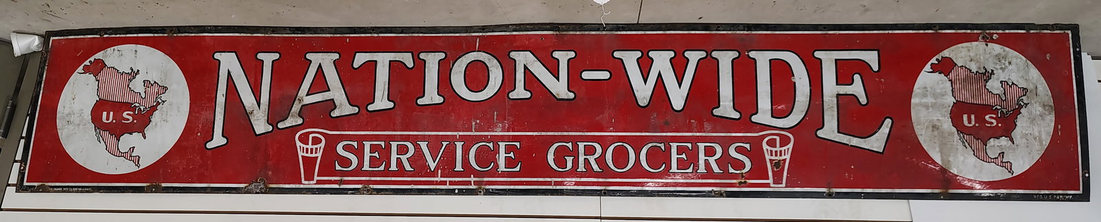 Sign: Nation-Wide Service Grocers SSP it will clean up