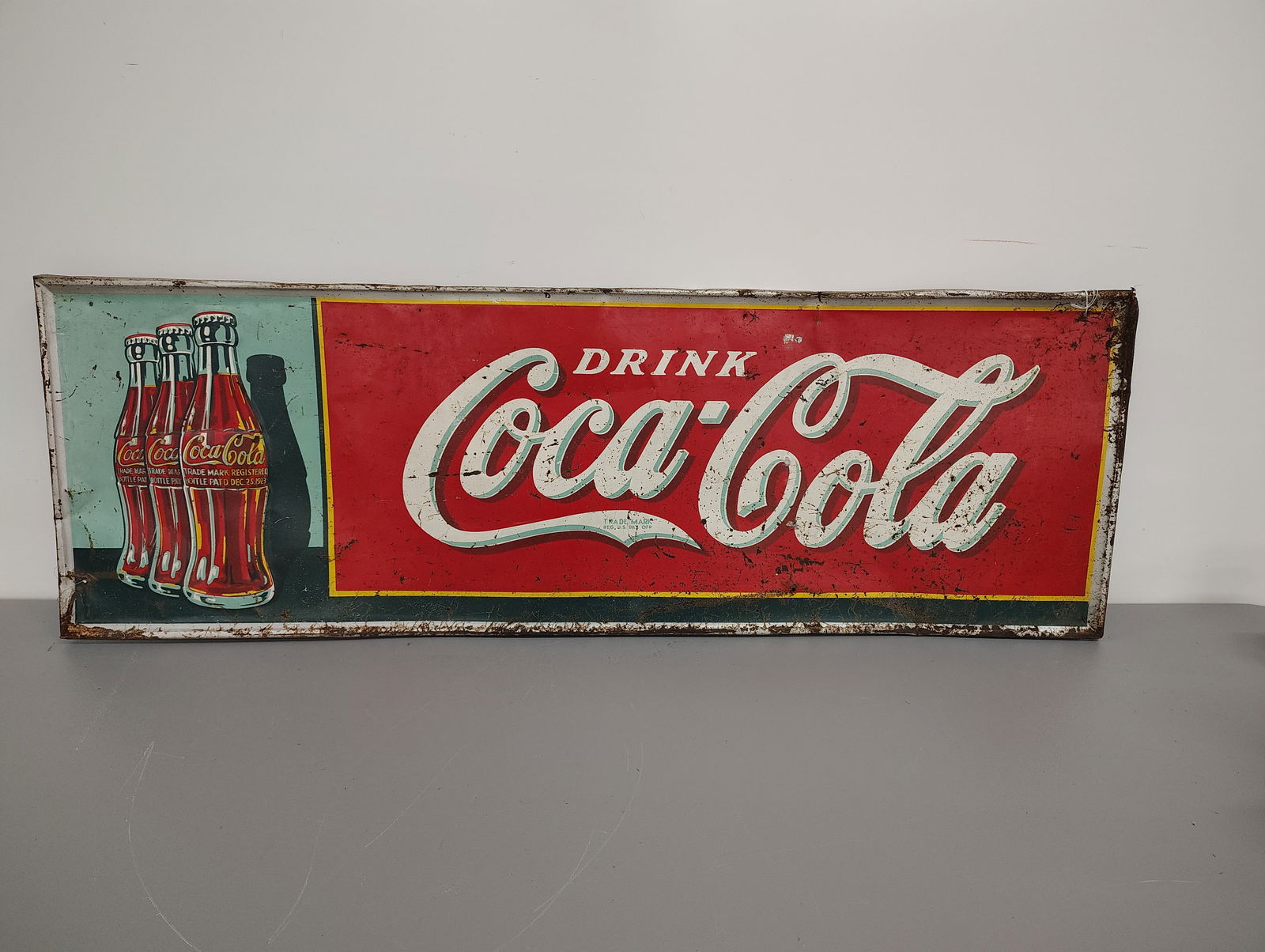 Sign: Drink Coca-Cola sign SST