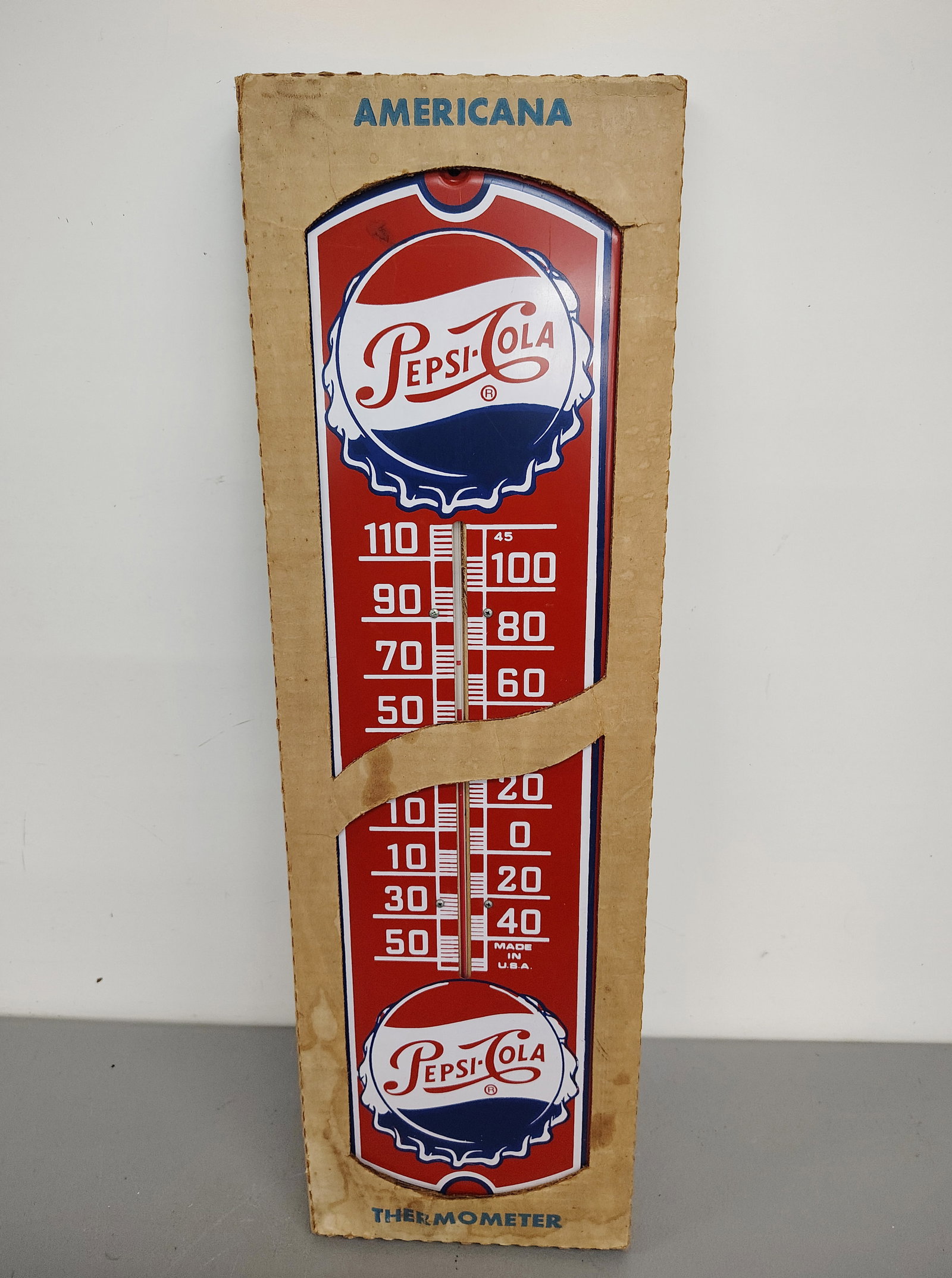 Thermometer: Pepsi-Cola thermometer