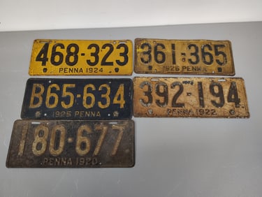 License plates