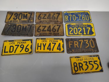 License plates