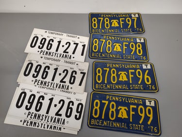 License plates