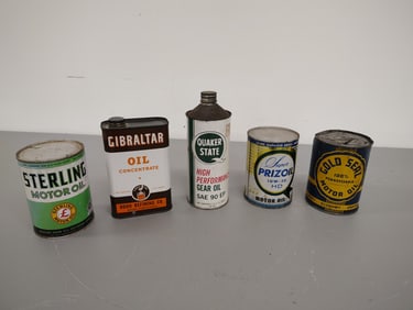 oil cans