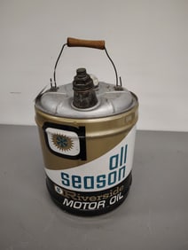 large oil can