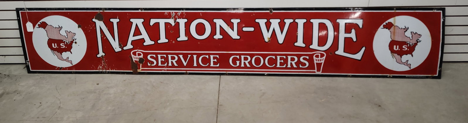 sign: Nation-wide Service Grocers SSP sign