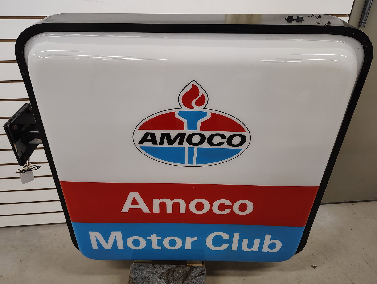 Lighted sign: Ammoc Motor Club new old stock