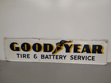 Tire and battery Sign