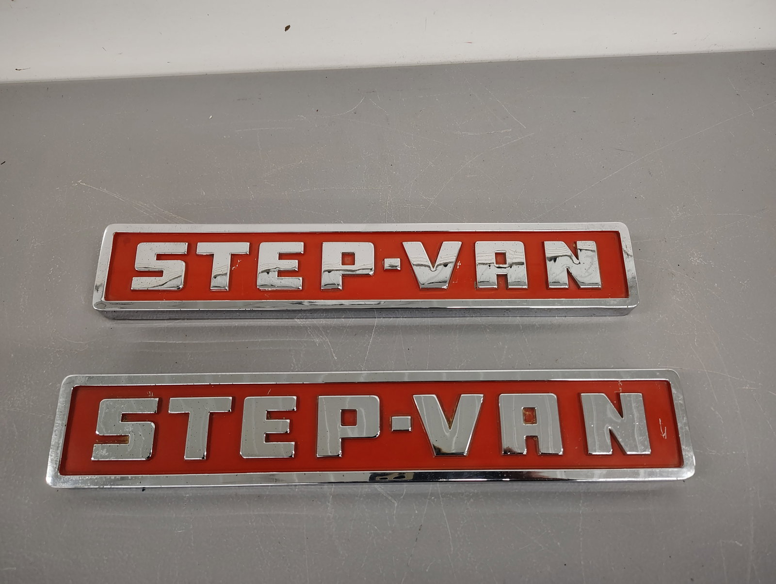 Emblems: 2 step-van