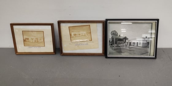 Gas station photos with crate