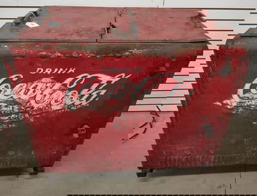 Coca Cola cooler