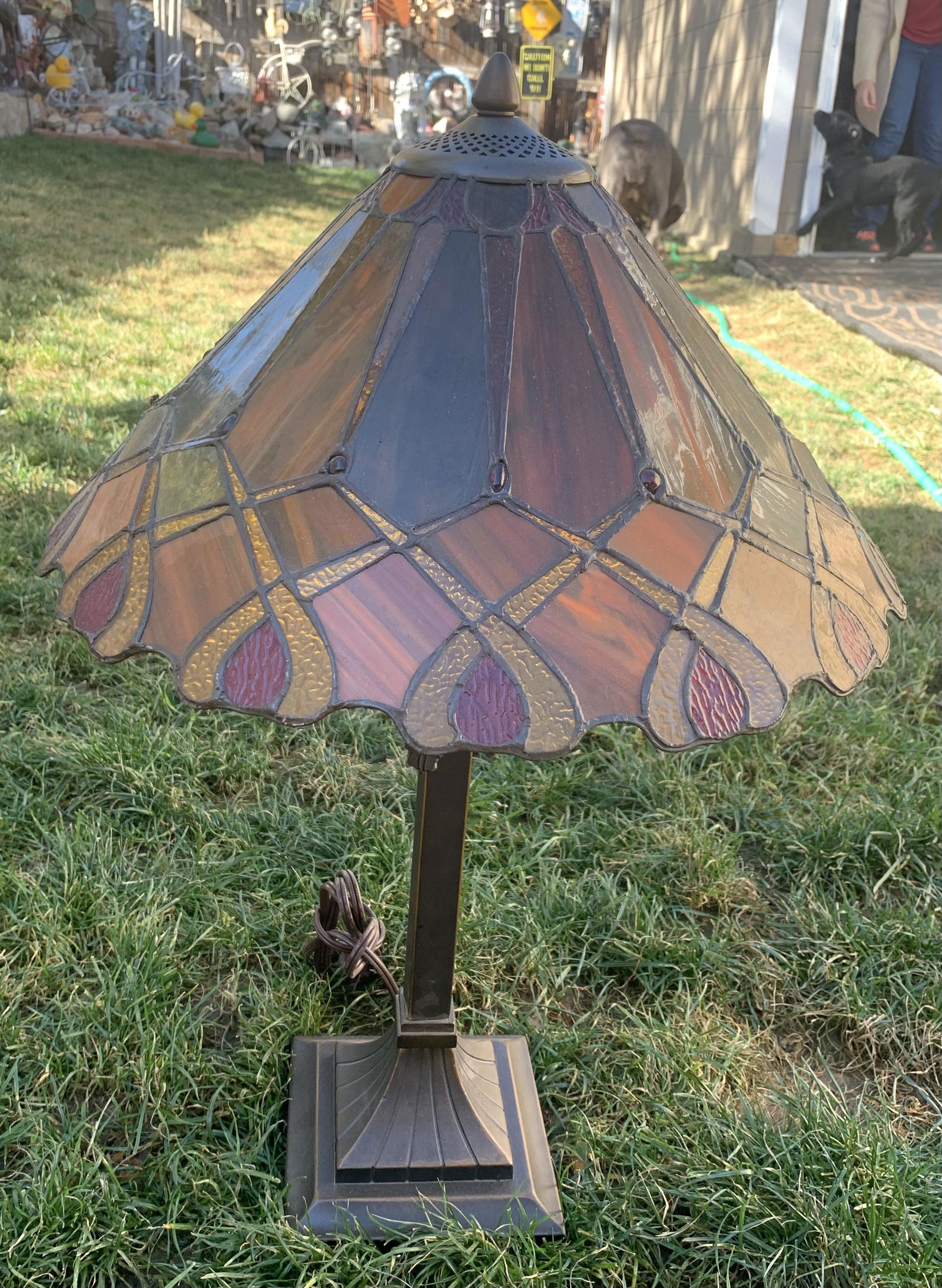Tiffany Style Desk Lamp (1 of 3)