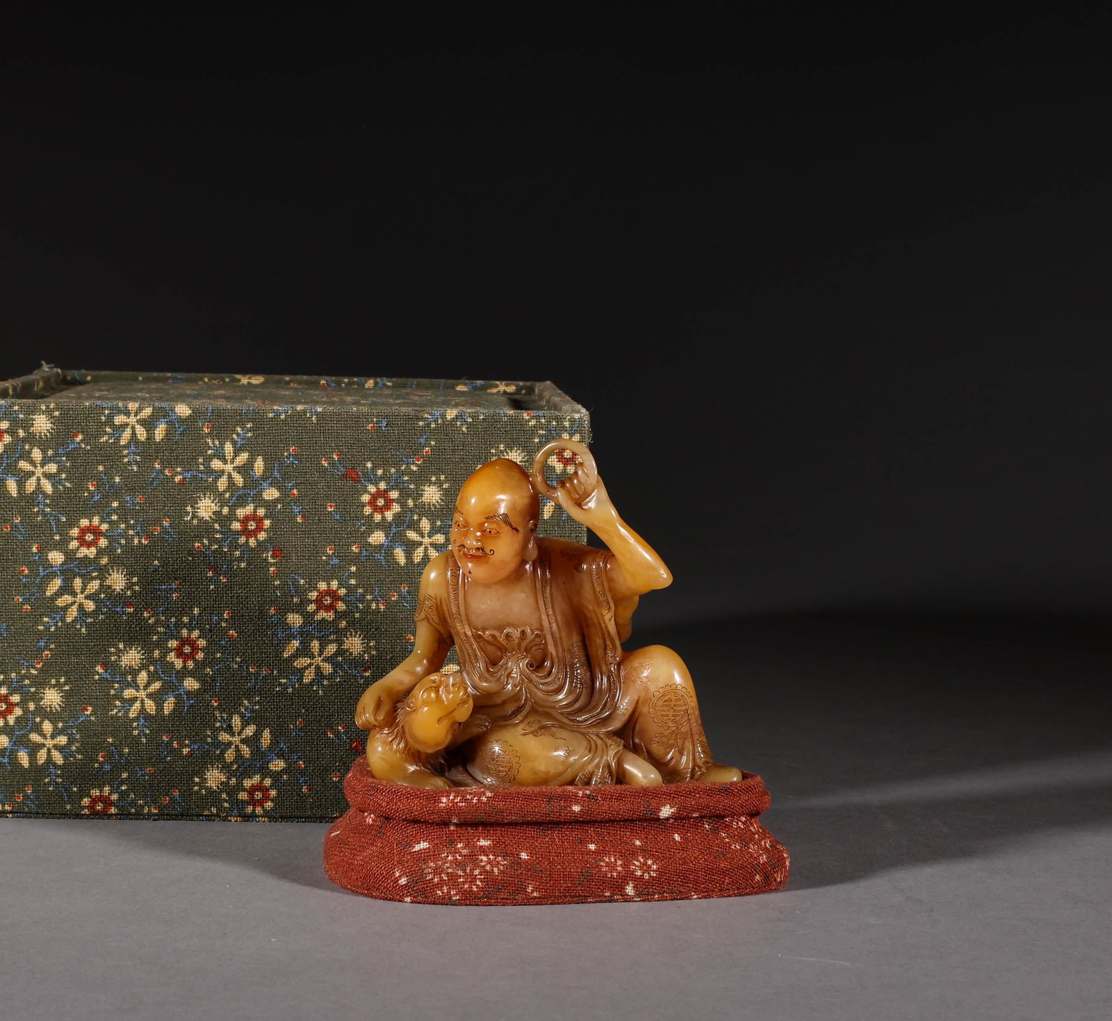 Luohan statues in tianhuangshi in the Qing Dynasty (1 of 7)