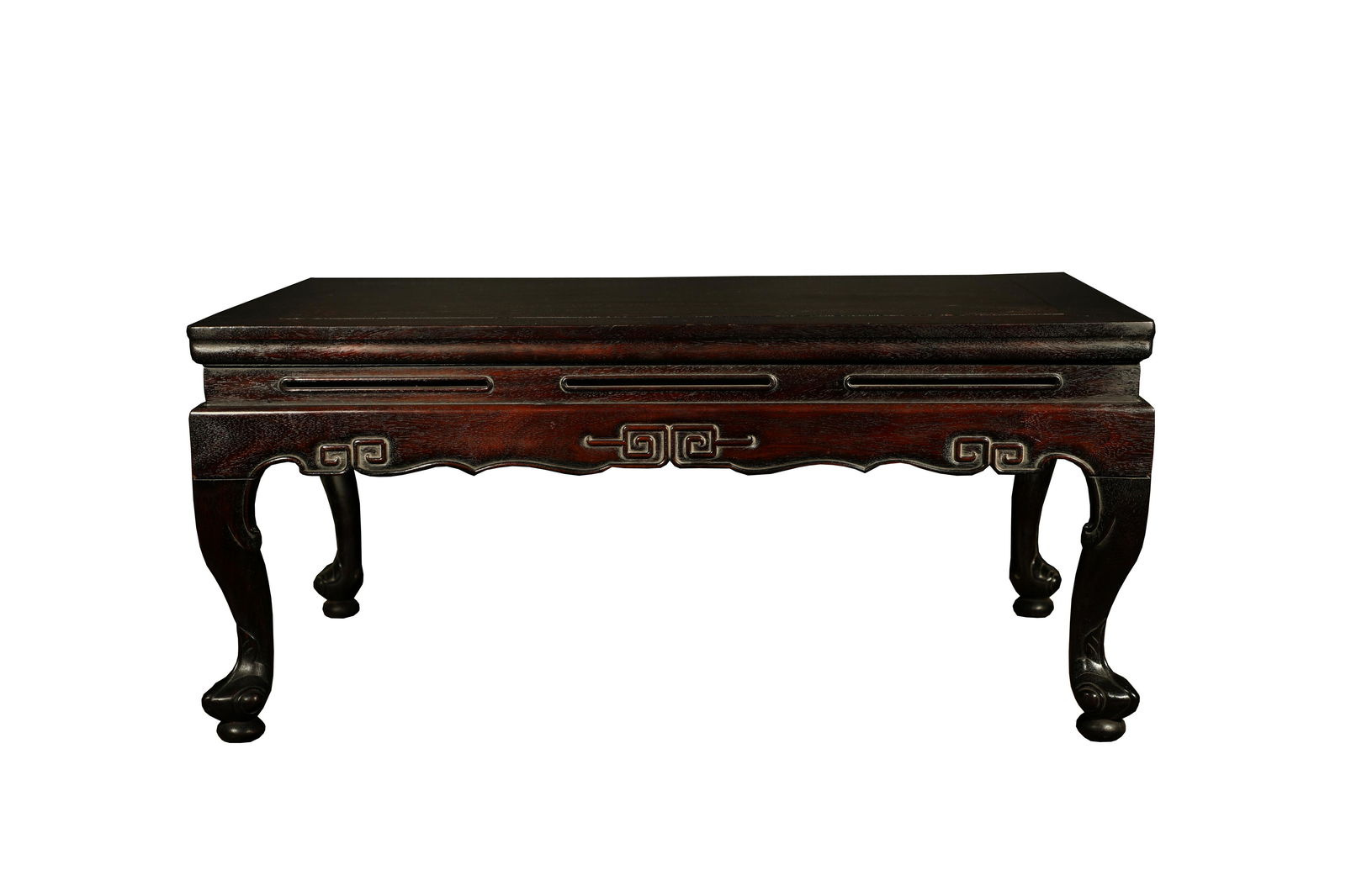 Red sandalwood folding marching table in Qing Dynasty (1 of 8)