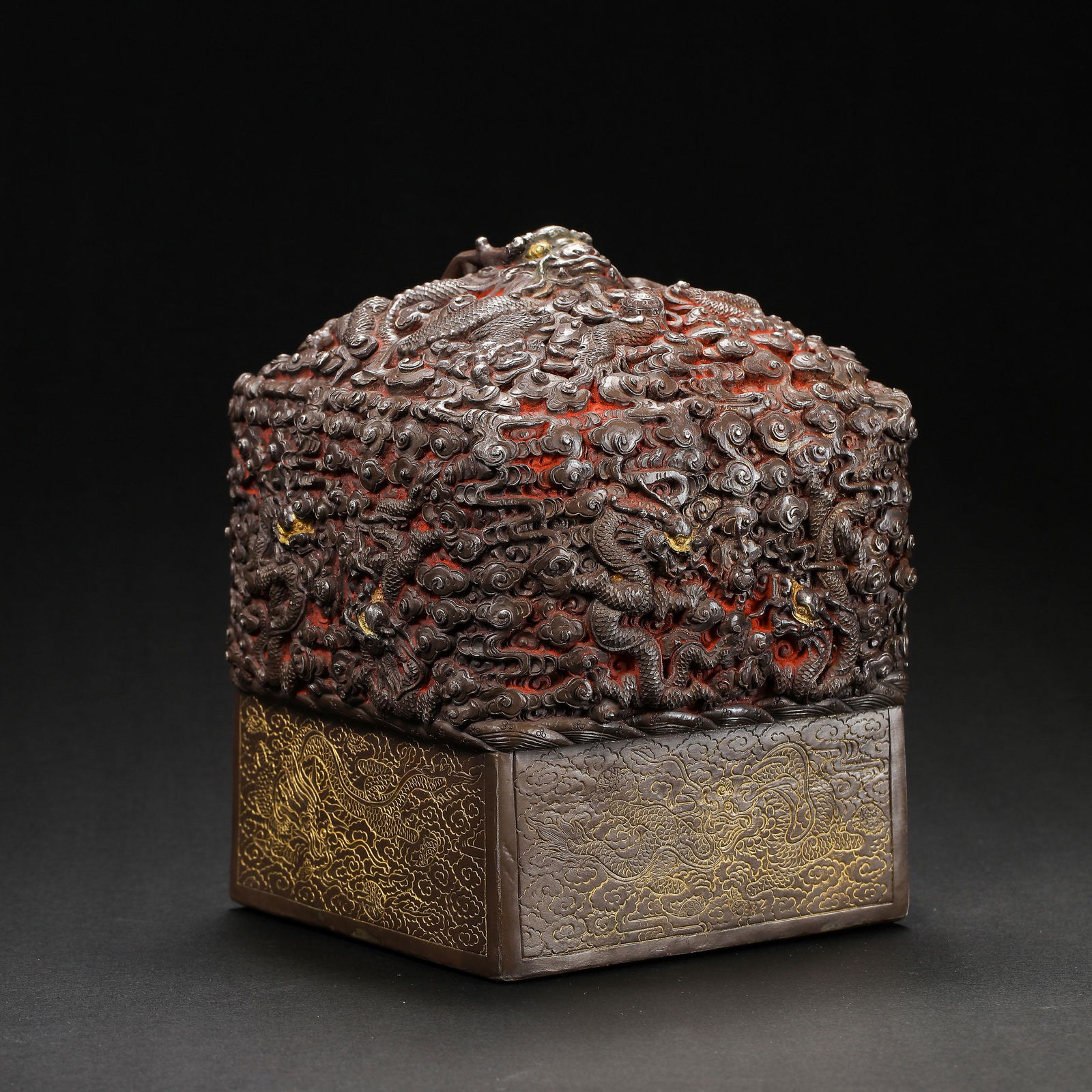 Pure silver seal of Qing Dynasty (1 of 10)