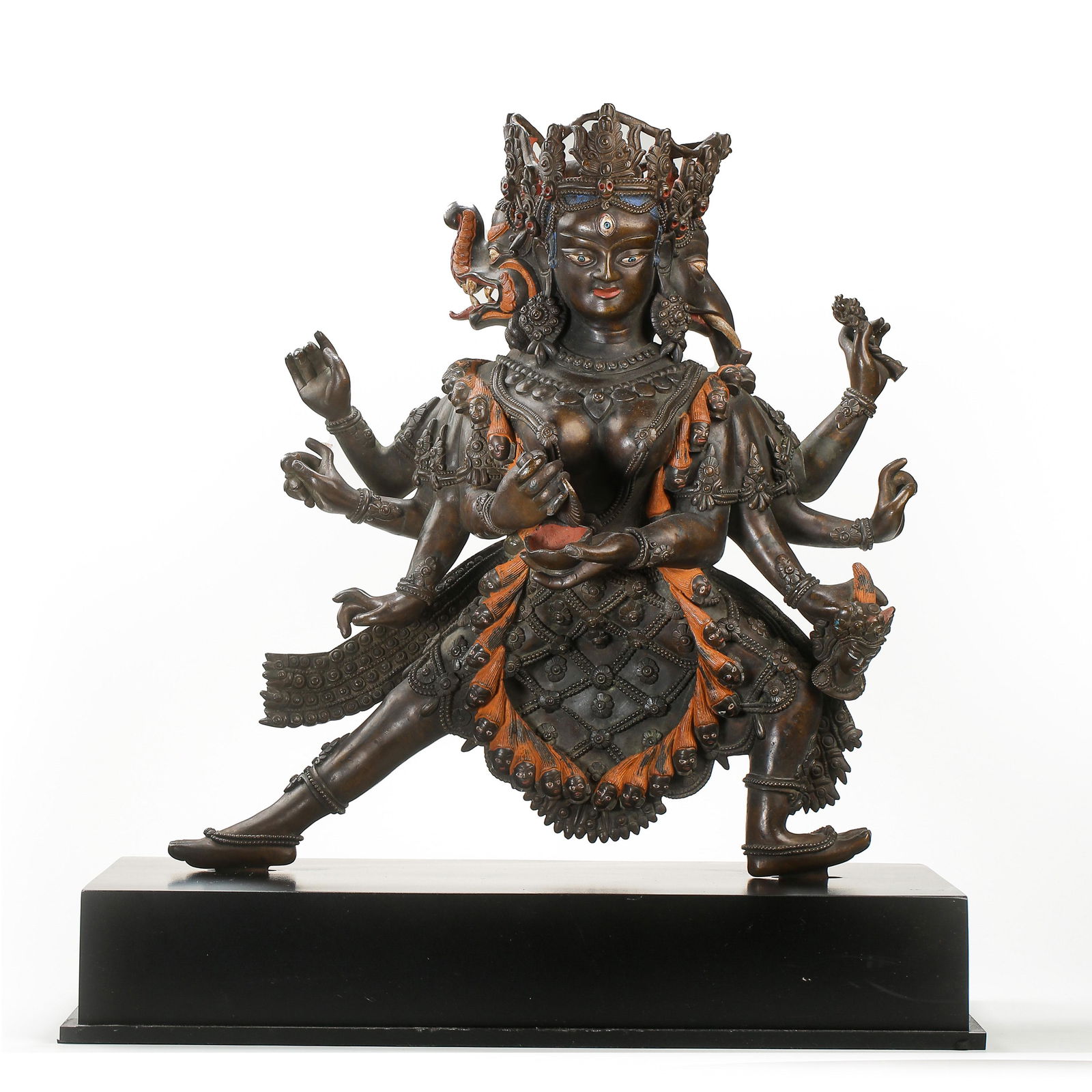 Bronze standing statues of the 15th period in Tibet (1 of 10)