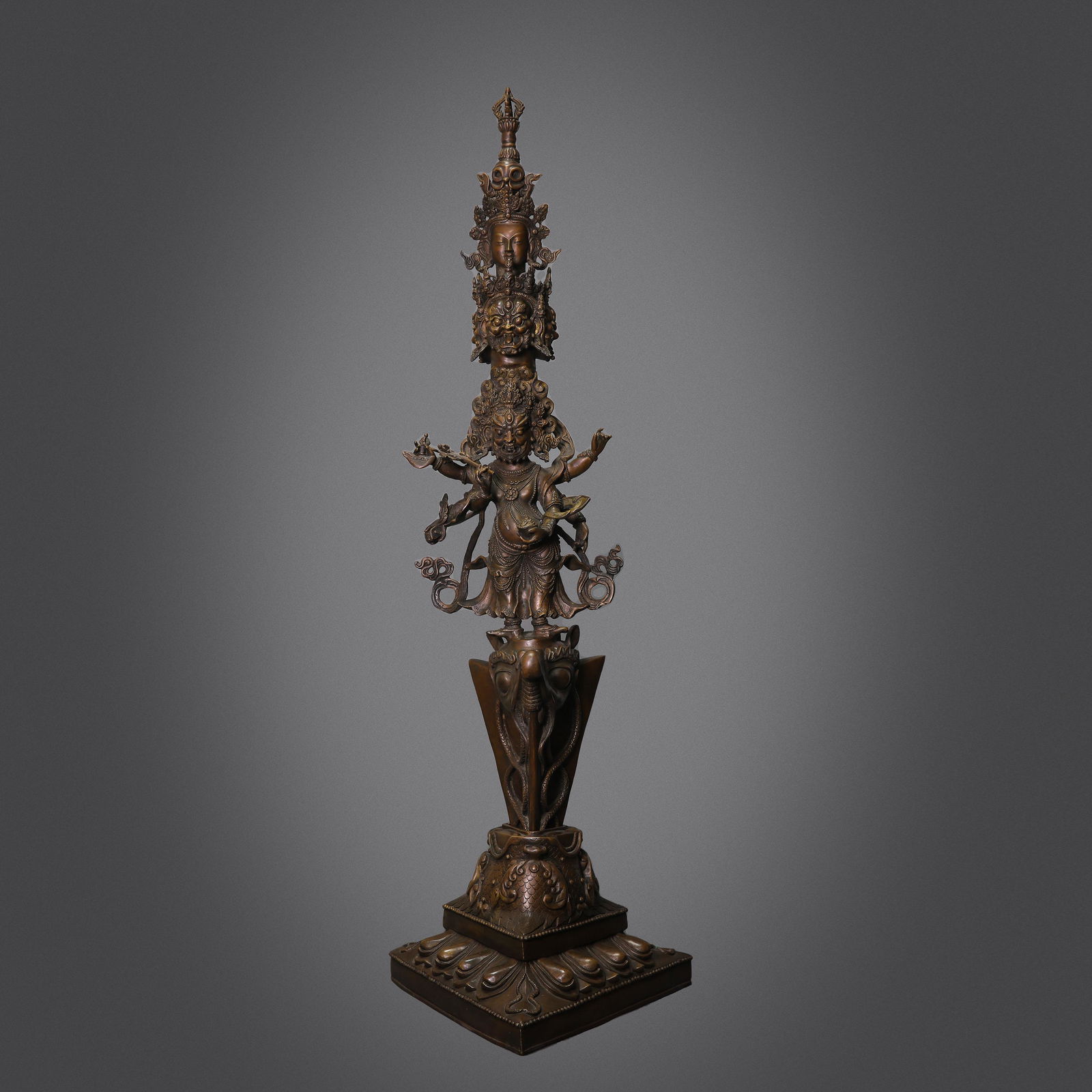 Buddhist instruments of the 18th century in Tibet (1 of 11)