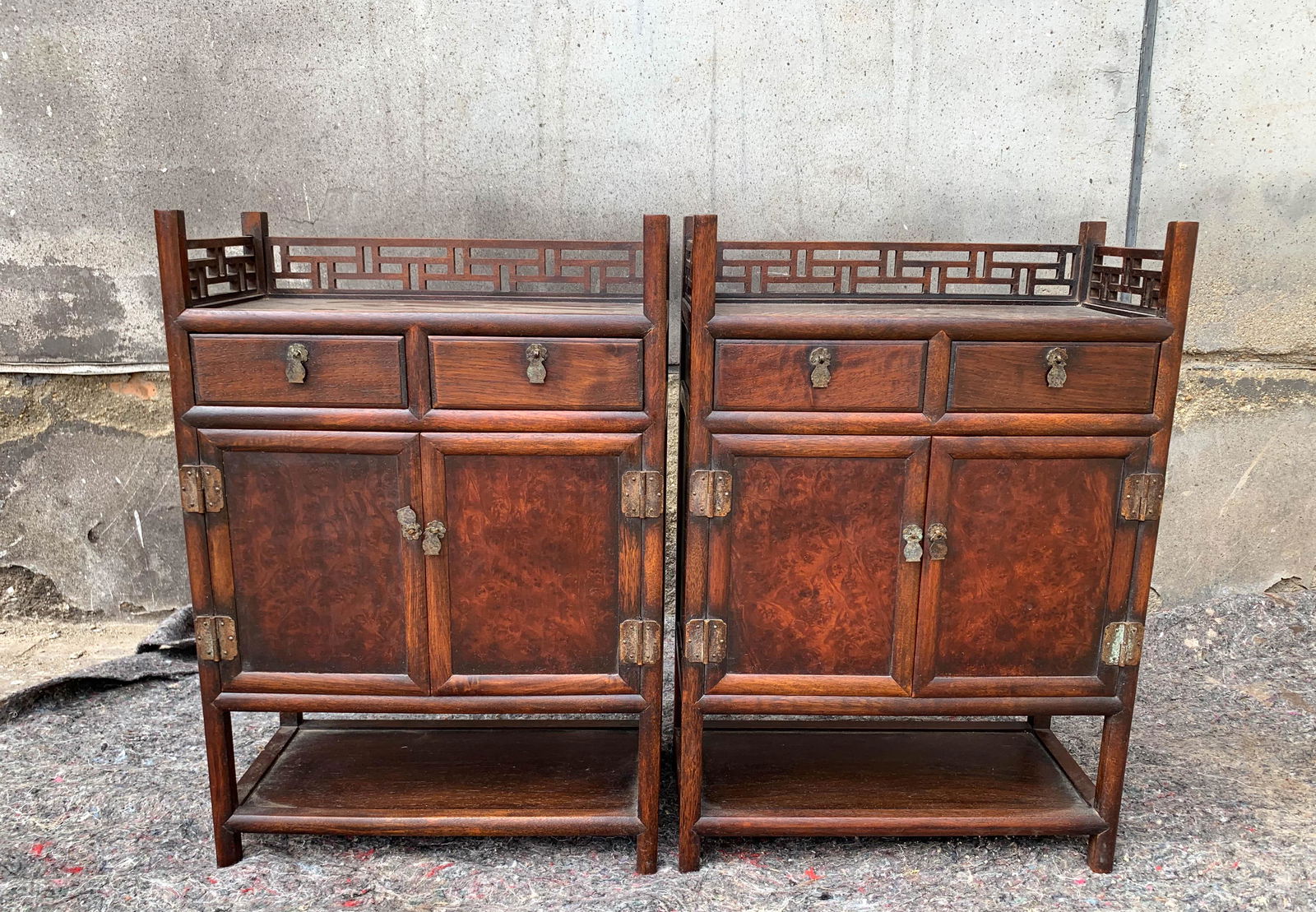 Qing Dynasty Huamu Bogu box group (1 of 7)