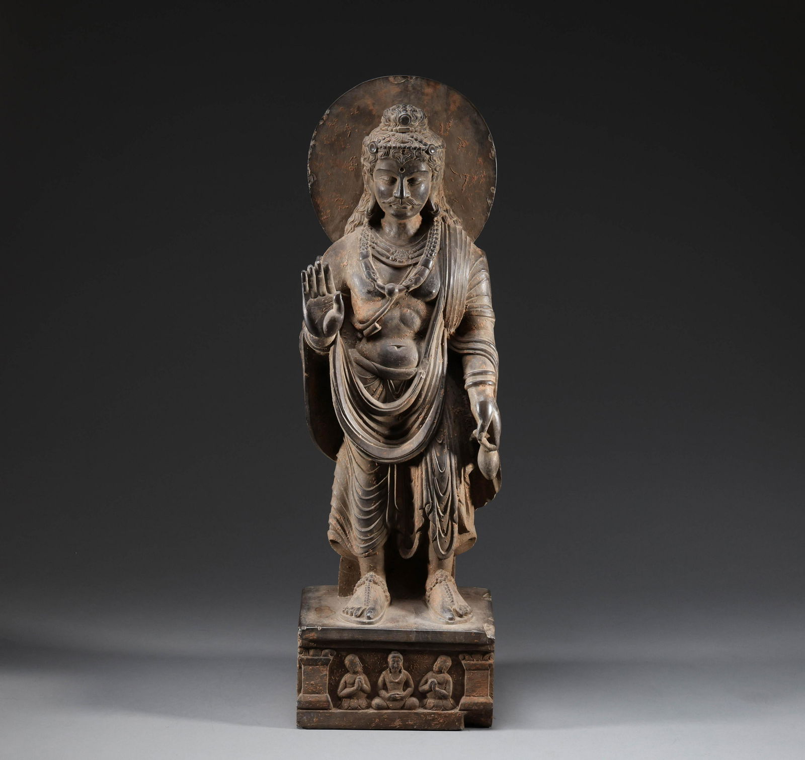 Qingshi Gandhara Statue before the Ming Dynasty (1 of 8)