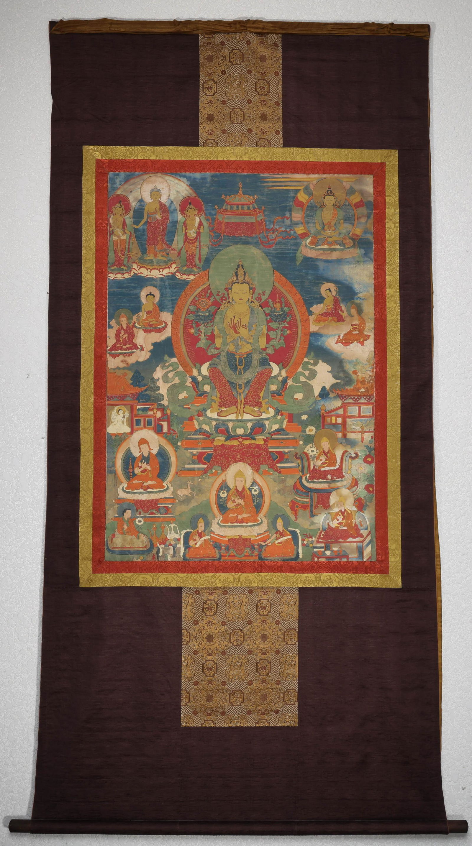 Qing Dynasty Thangka (1 of 9)