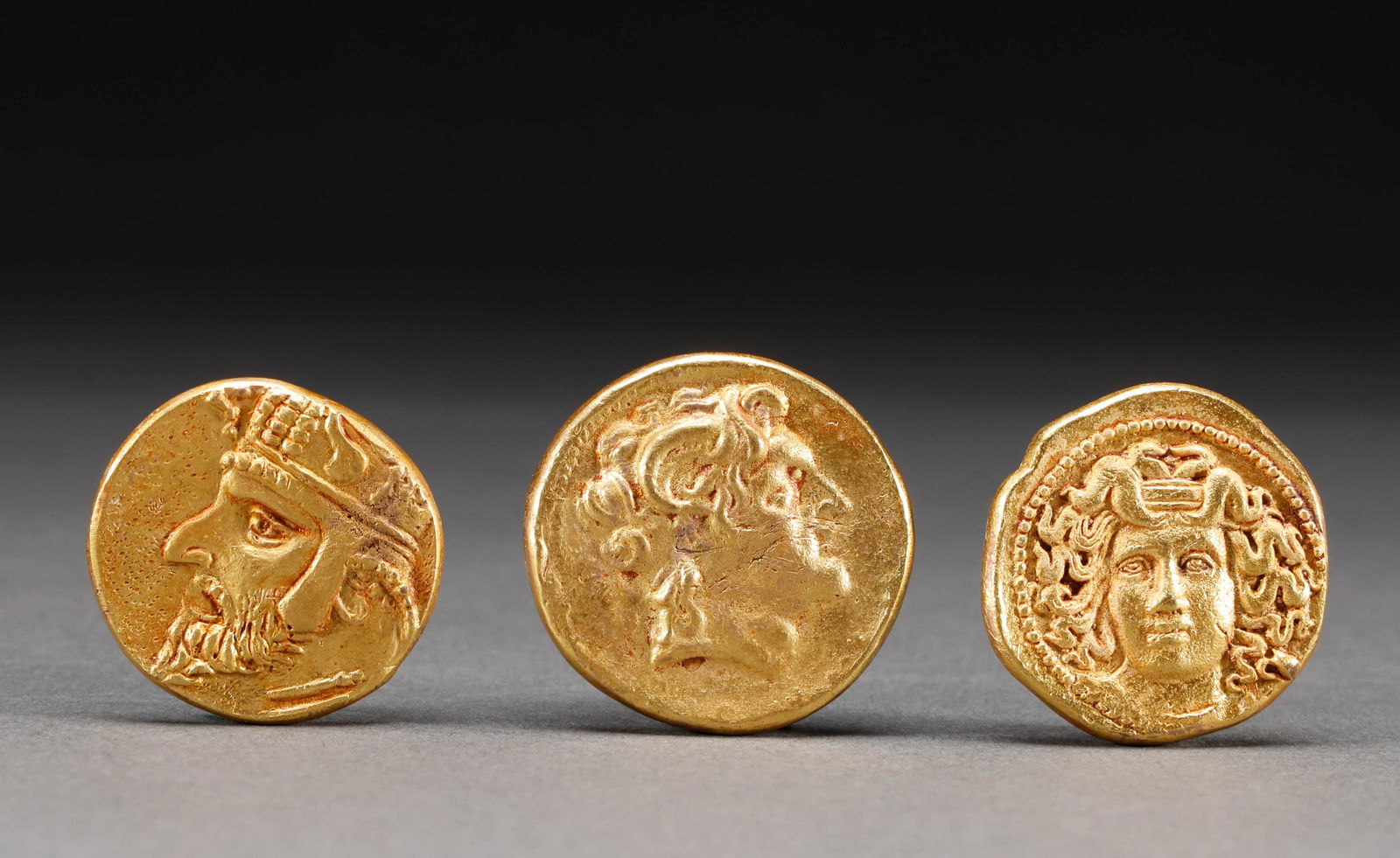 Three gold coins (1 of 5)