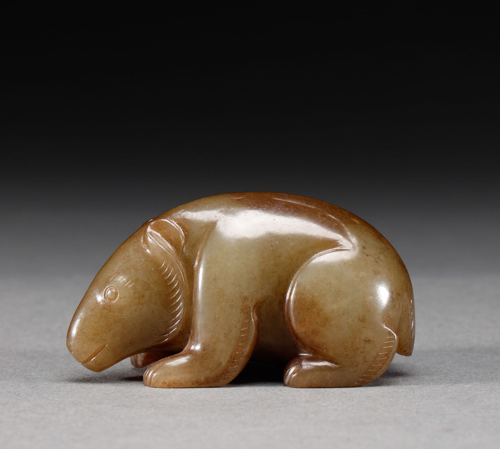 Ming Dynasty before Hotan jade bear (1 of 5)