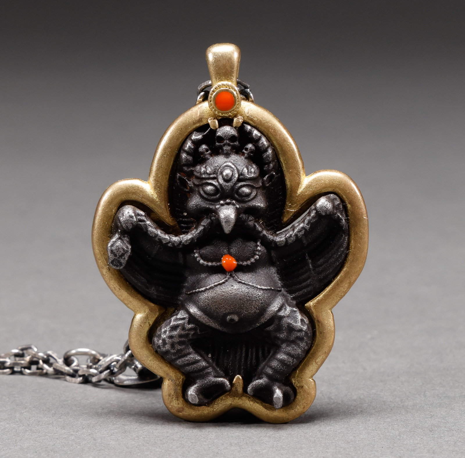 Tiantie roc spread its wings in the Qing Dynasty: Height: 6cm, width: 4.5cm, weight: 60g