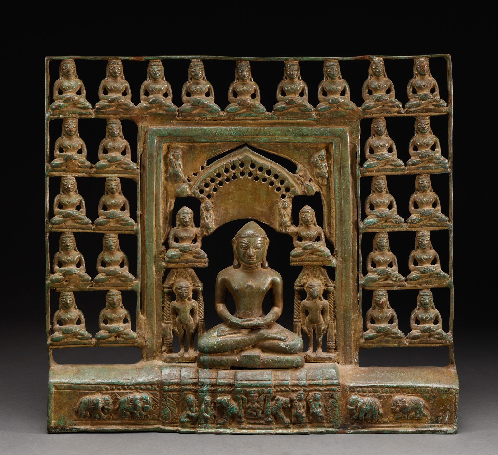 Bronze Buddhist niches before the Ming Dynasty (1 of 6)