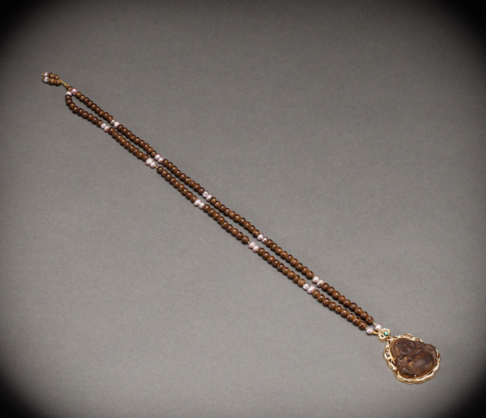 Qing Dynasty agarwood accessories pendant (1 of 7)