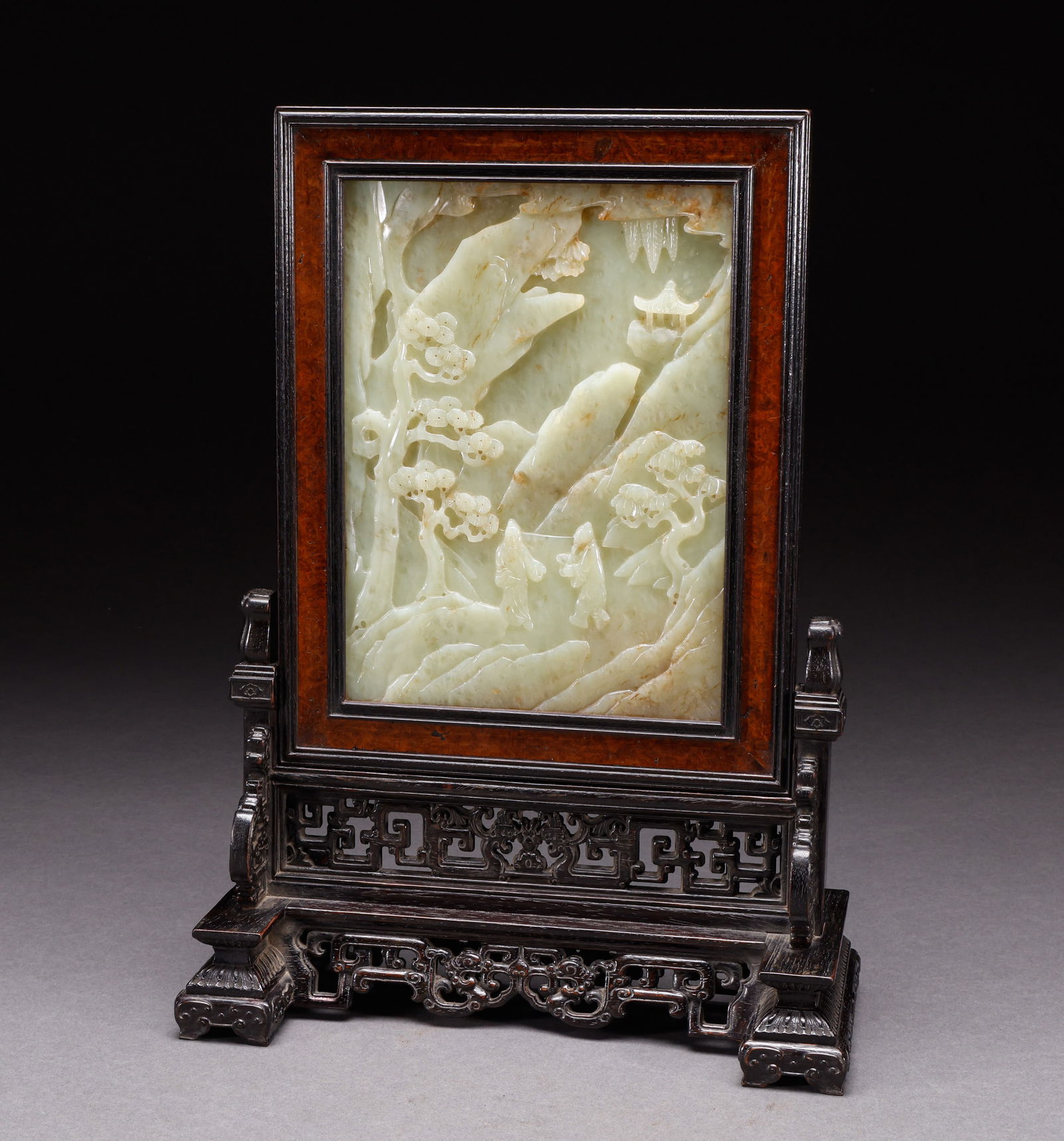 Hotan Jade Screen Insertion in Qing Dynasty (1 of 10)