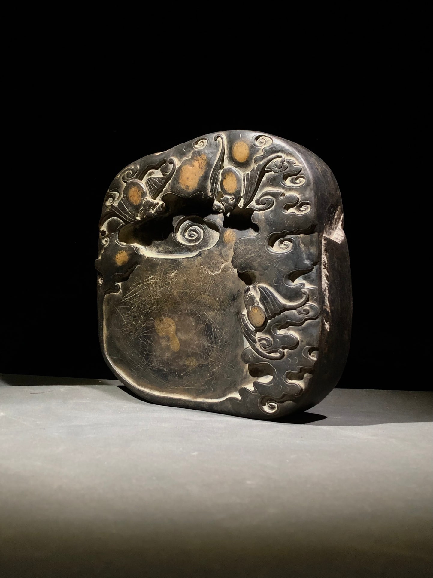 Old Tibetan Duan Stone Inkstone (1 of 9)