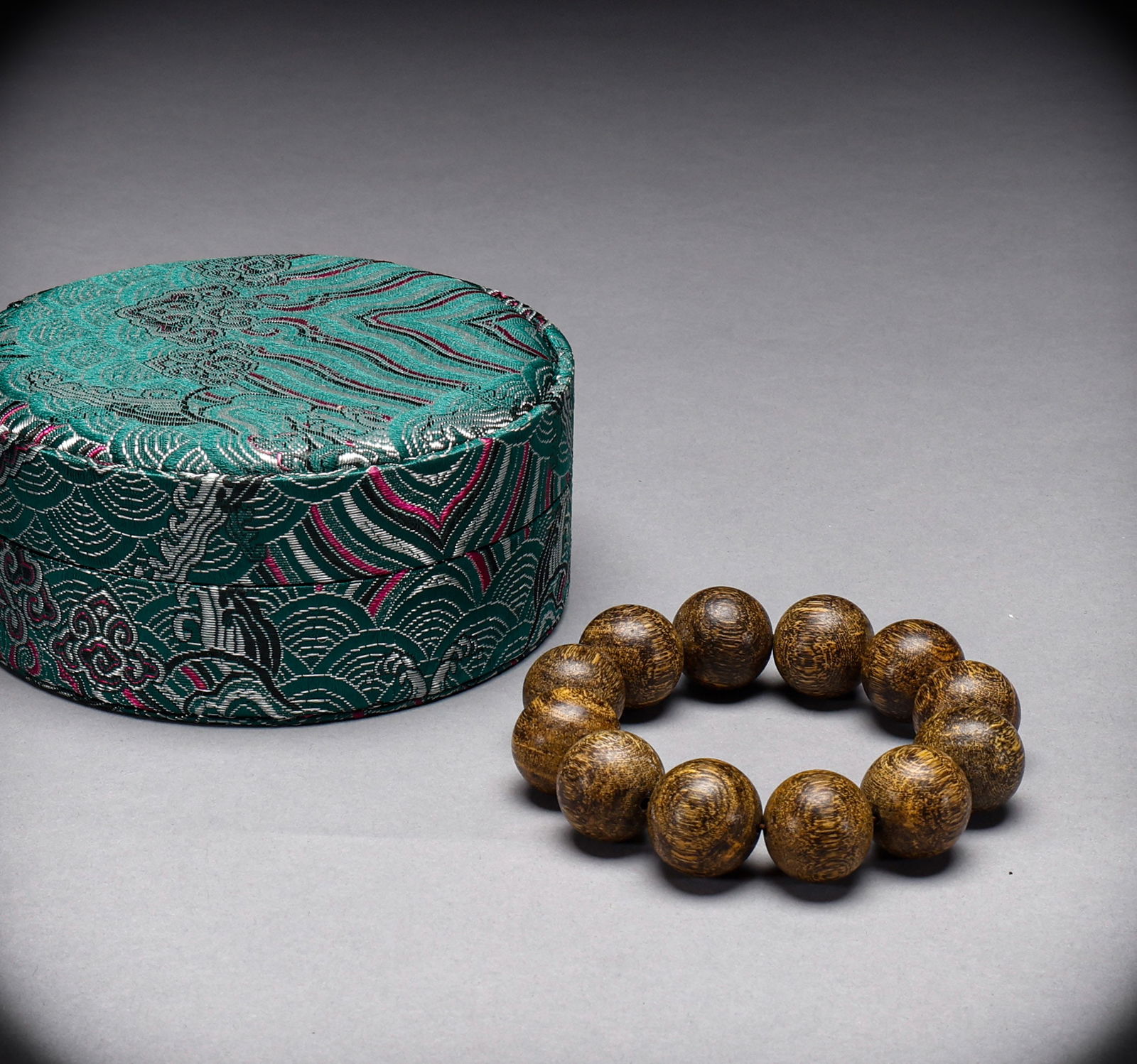 Qing Dynasty Qinan Agarwood Hand String (1 of 6)